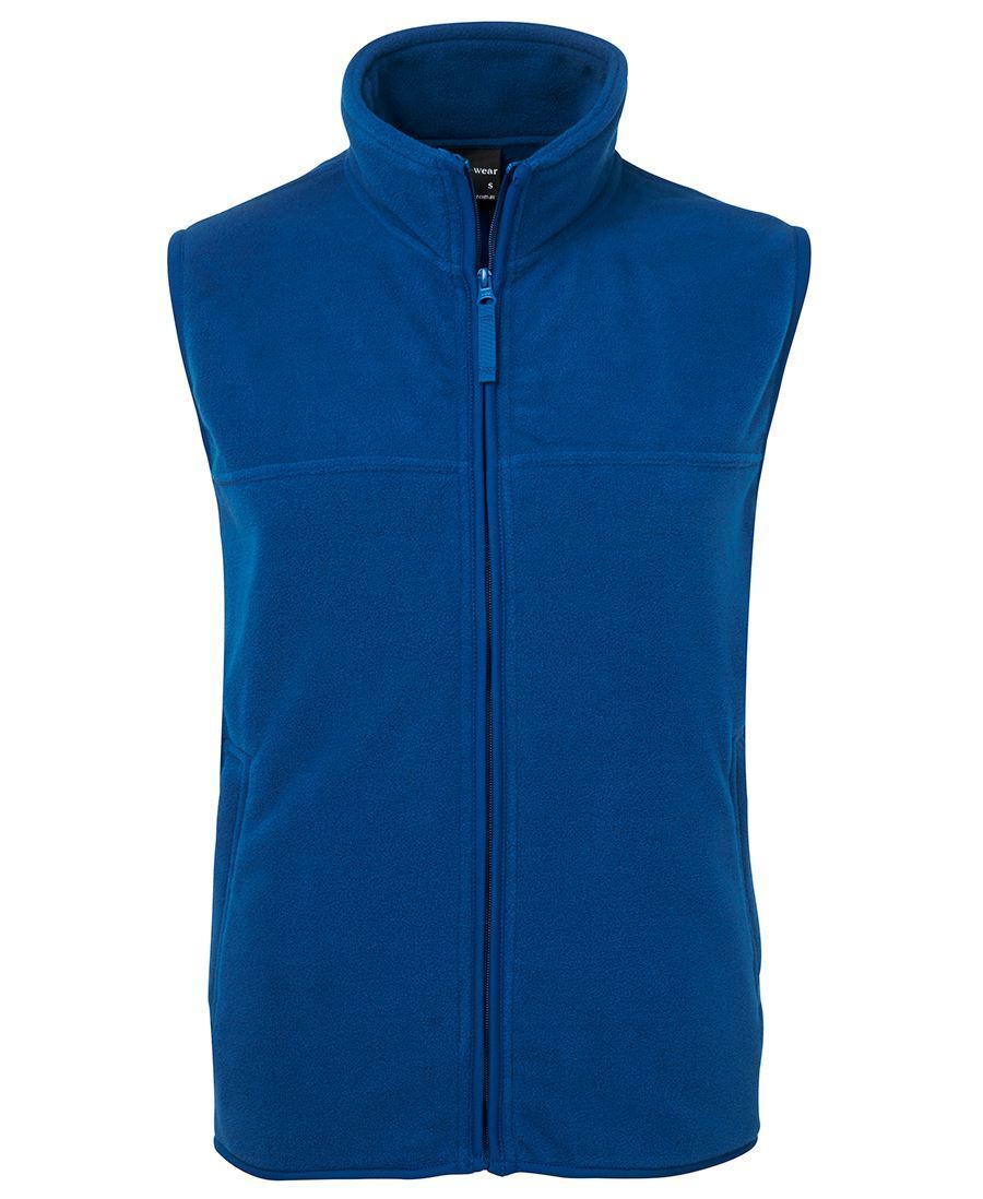 Polar Fleece Vest adults black navy royal bottle red S M L XL 2XL 3XL 4XL 5XL
