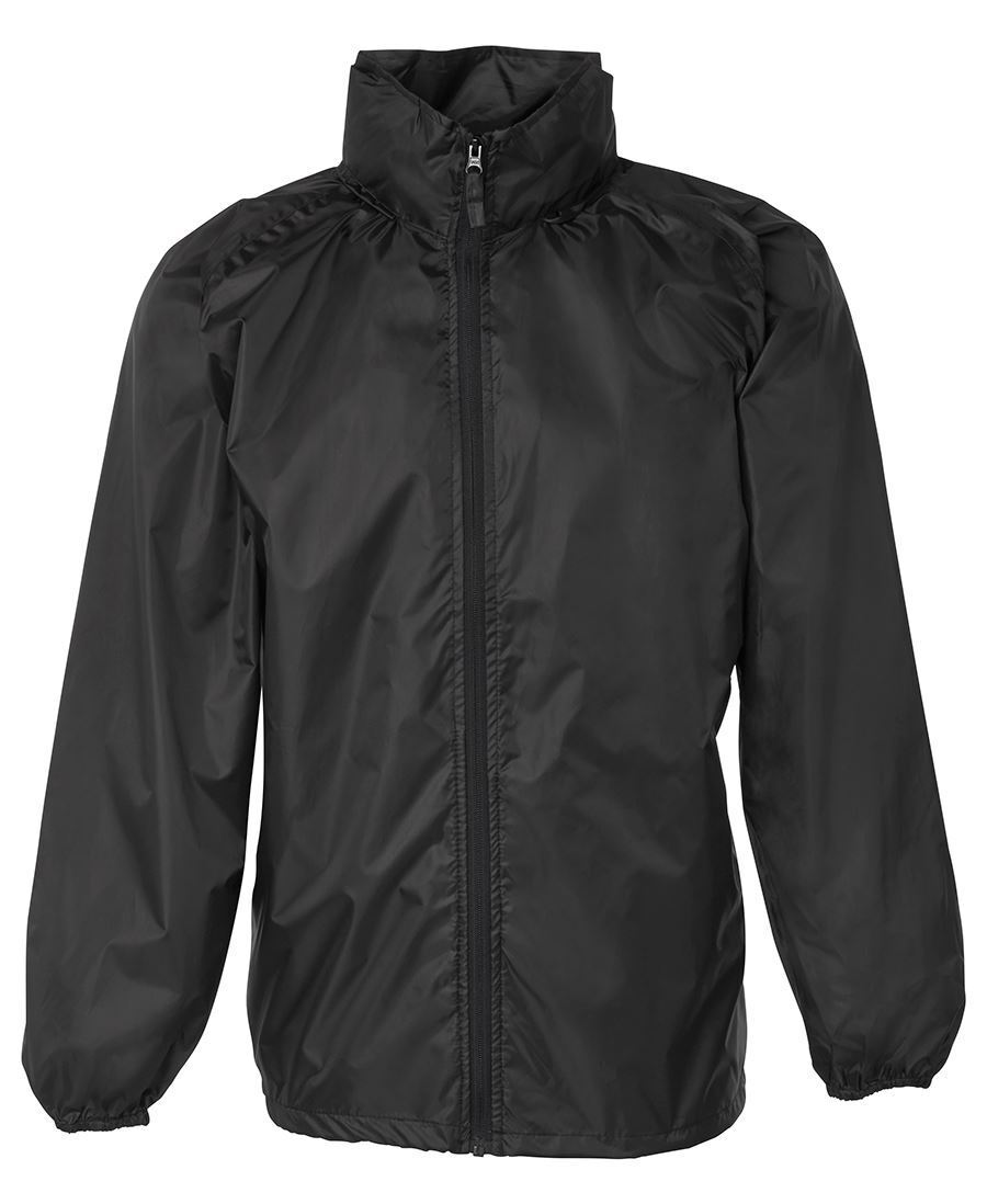Hooded Spray Jacket Unisex Black Navy S M L XL 2XL 3XL