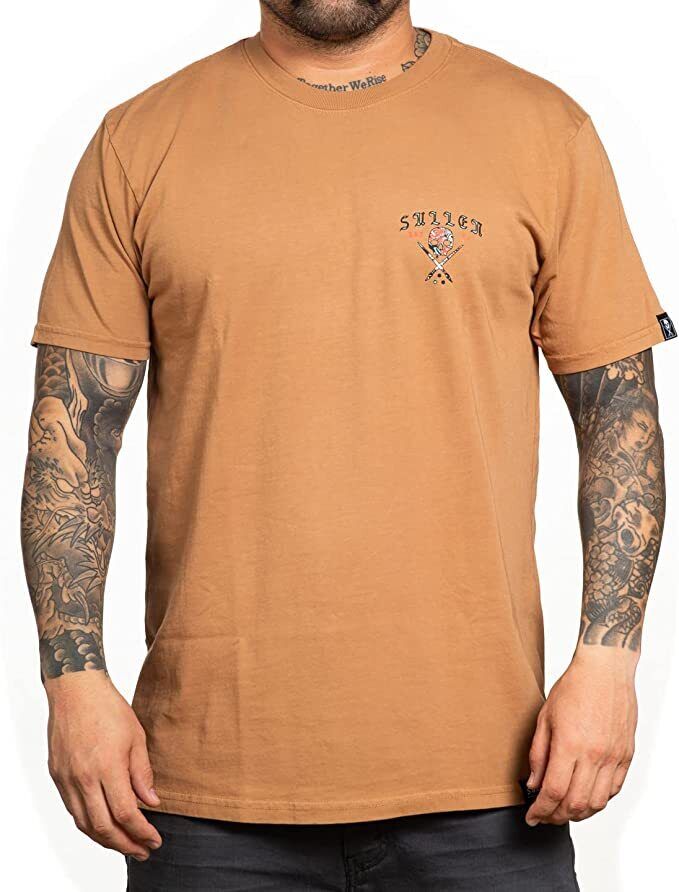 Sullen Clothing "Struggle Premium" Mens tee Art Collective tattoo Orange