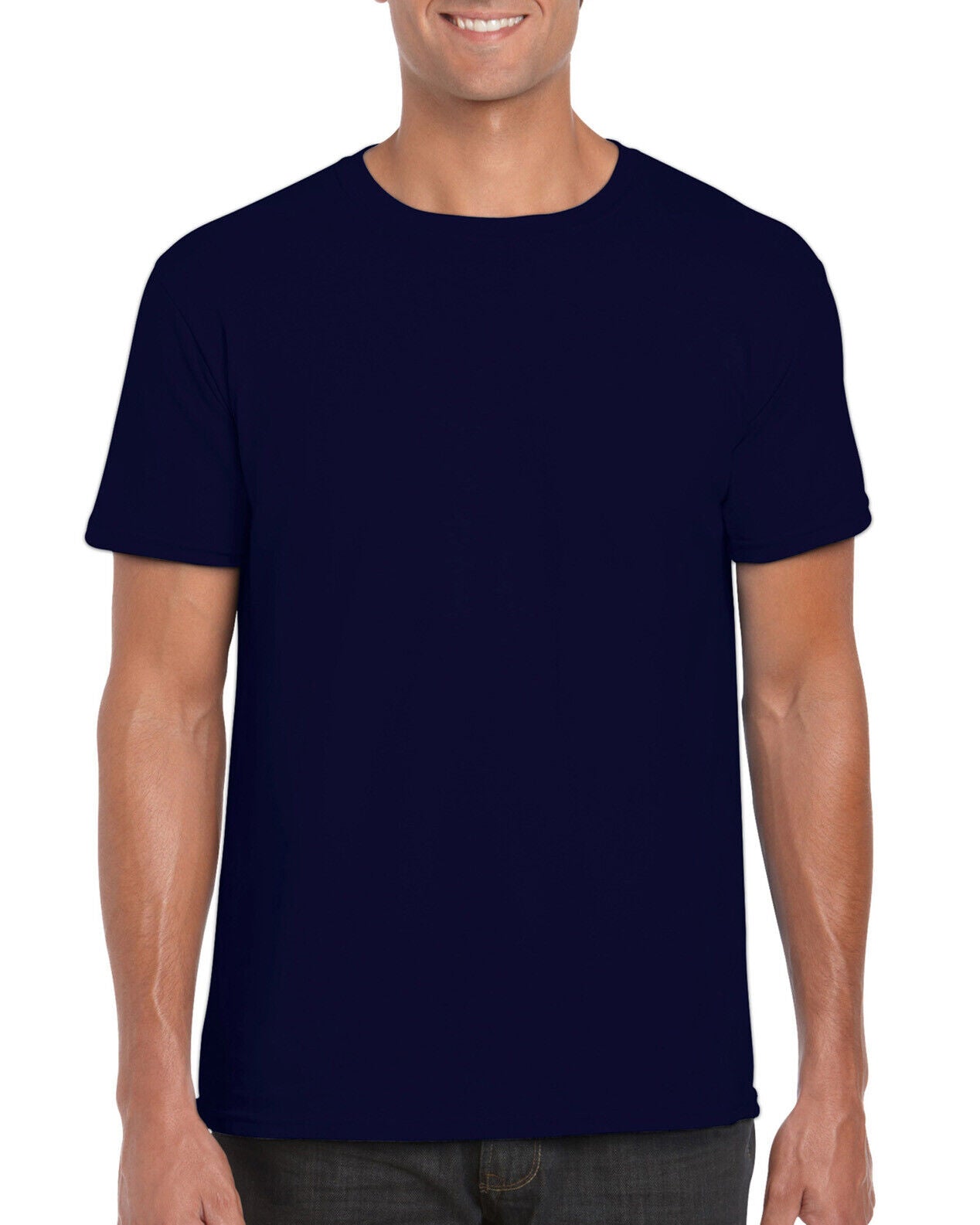 Mens 3 Pack Crew Neck T-shirts Black White Grey Navy S M L XL 2XL 3XL Tees Cheap