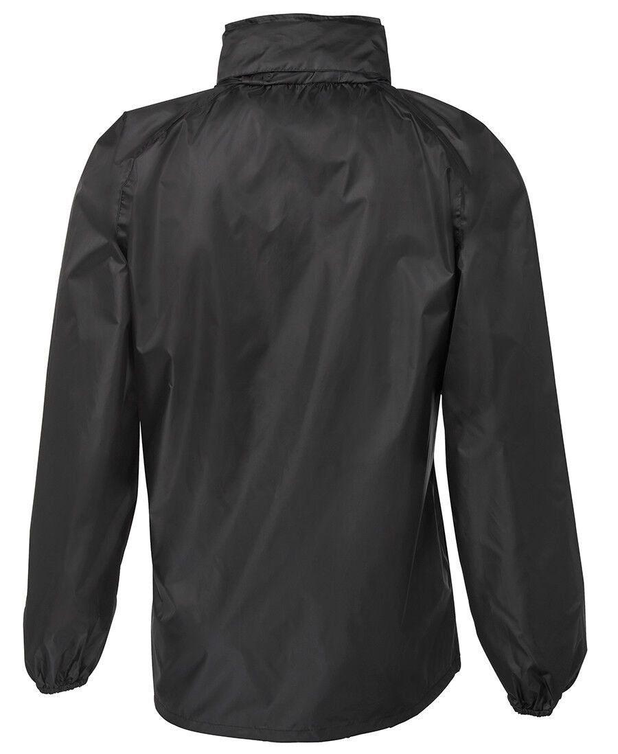 Hooded Spray Jacket Unisex Black Navy S M L XL 2XL 3XL