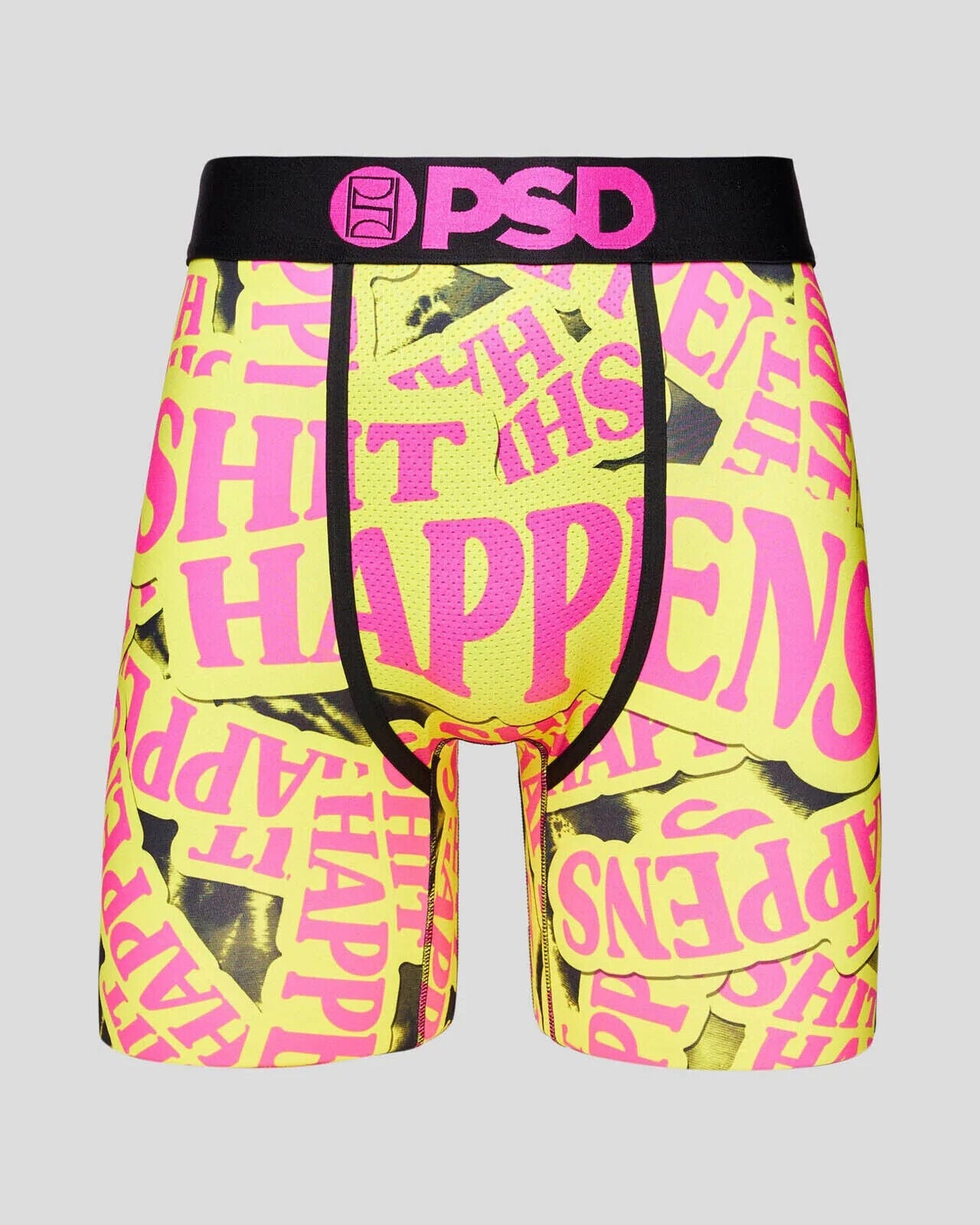PSD Underwear design "SHIT HAPPENS" boxer briefs sizes S M L XL XXL