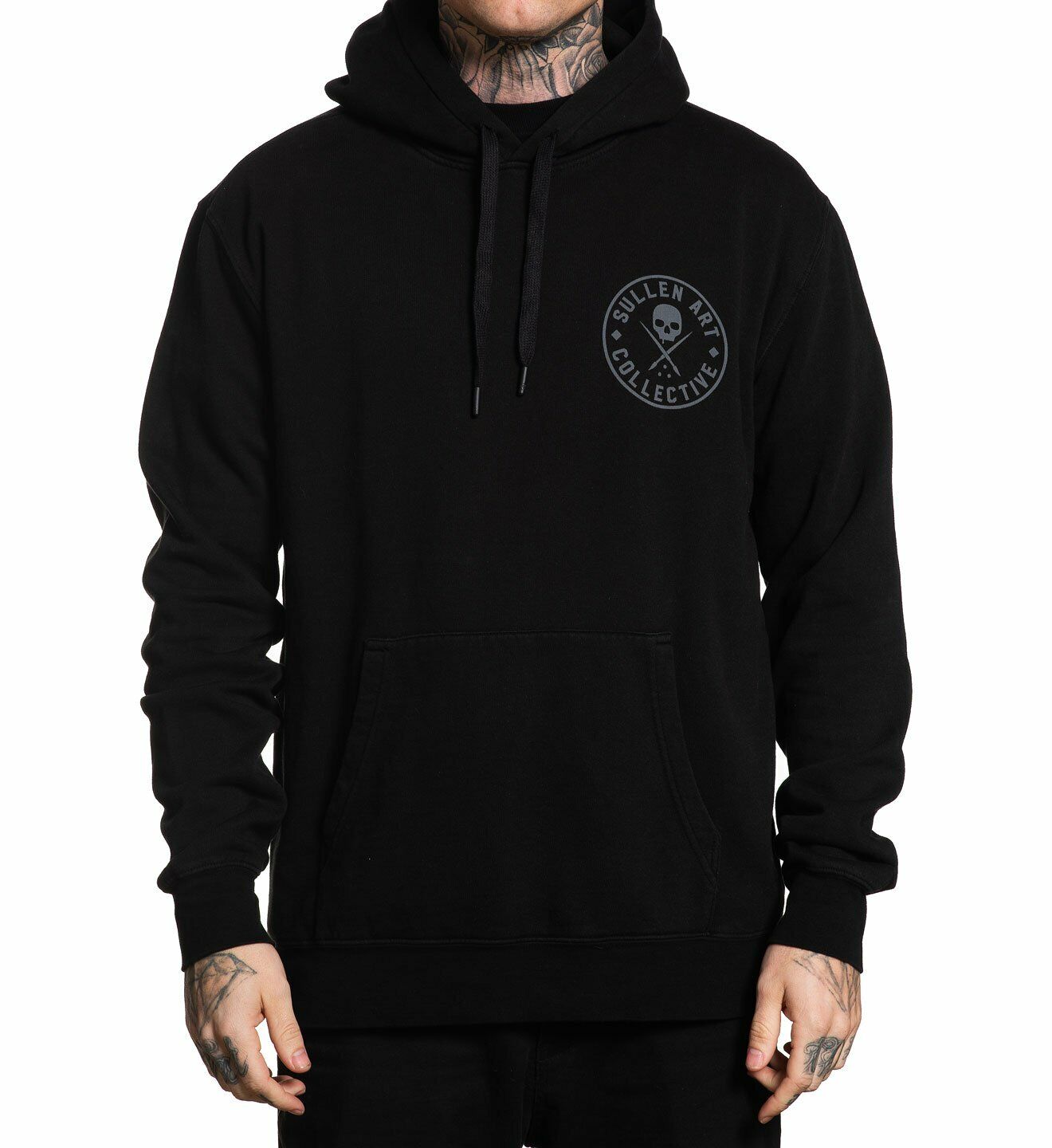 Sullen Clothing Mens EVER PULLOVER HOODY Tattoo Art