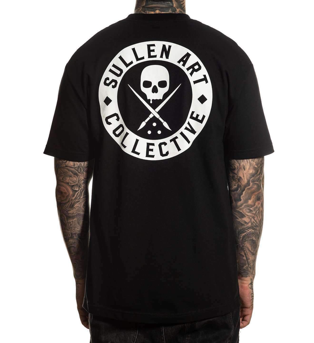 Sullen Clothing Mens Classic tee Tattoo Black Red White M L XL 2XL 3XL 4XL 5XL