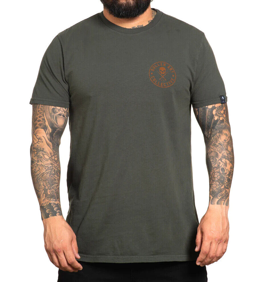 Sullen Clothing "EVER SCARAB PREMIUM " Mens tee Art Collective tattoo Grey