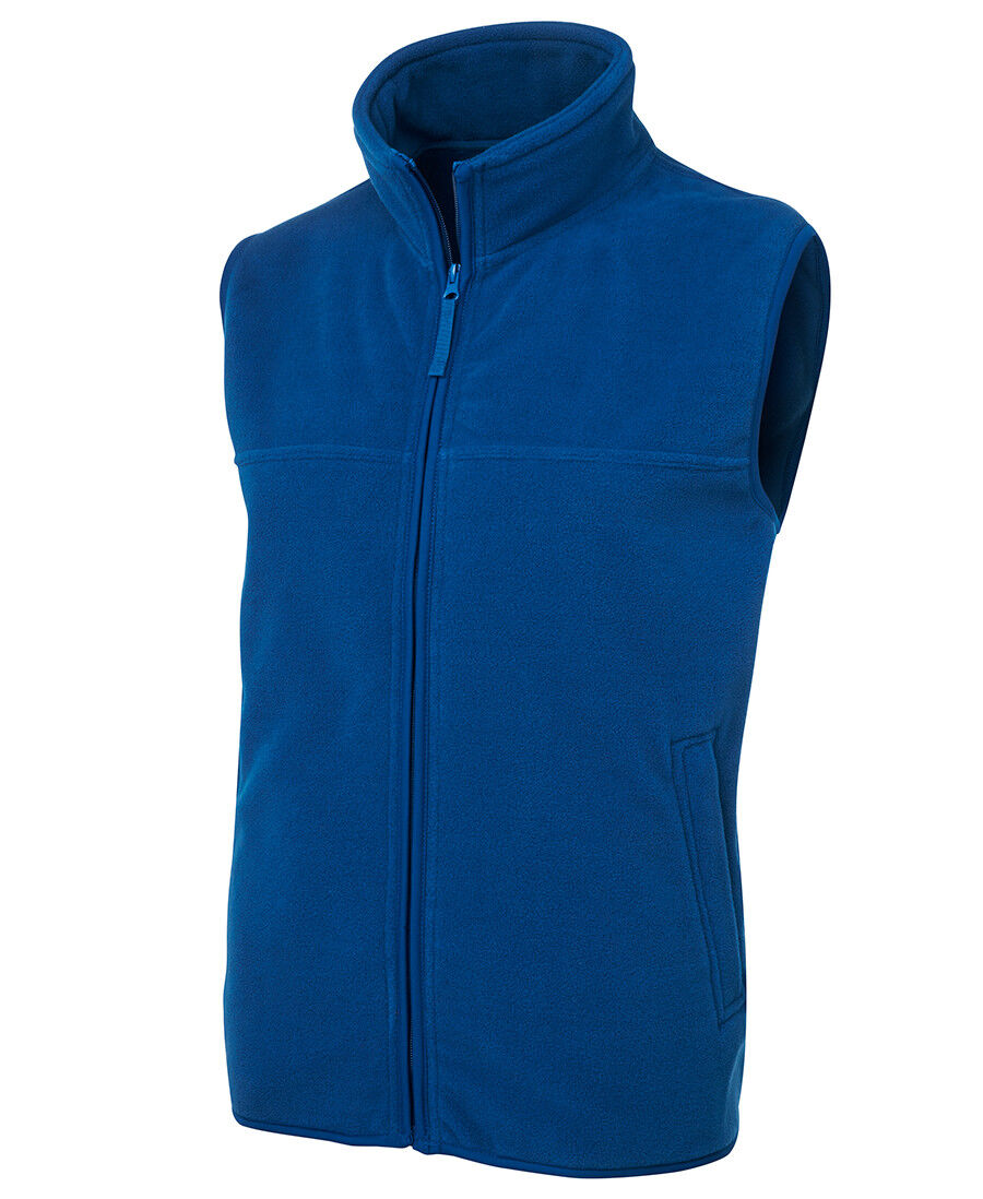 Polar Fleece Vest adults black navy royal bottle red S M L XL 2XL 3XL 4XL 5XL