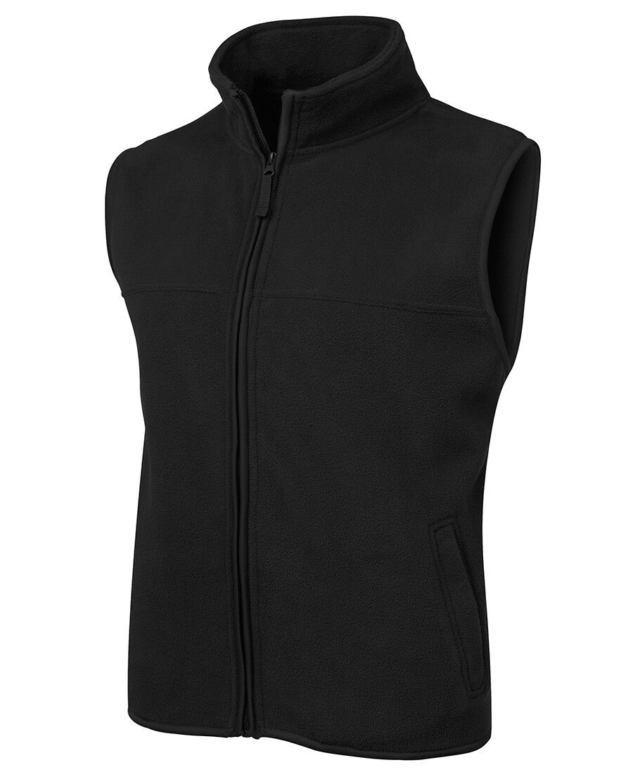Polar Fleece Vest adults black navy royal bottle red S M L XL 2XL 3XL 4XL 5XL