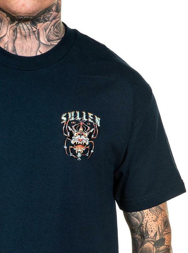 Sullen Clothing "HING PANTHER " Mens tee Art Collective tattoo black