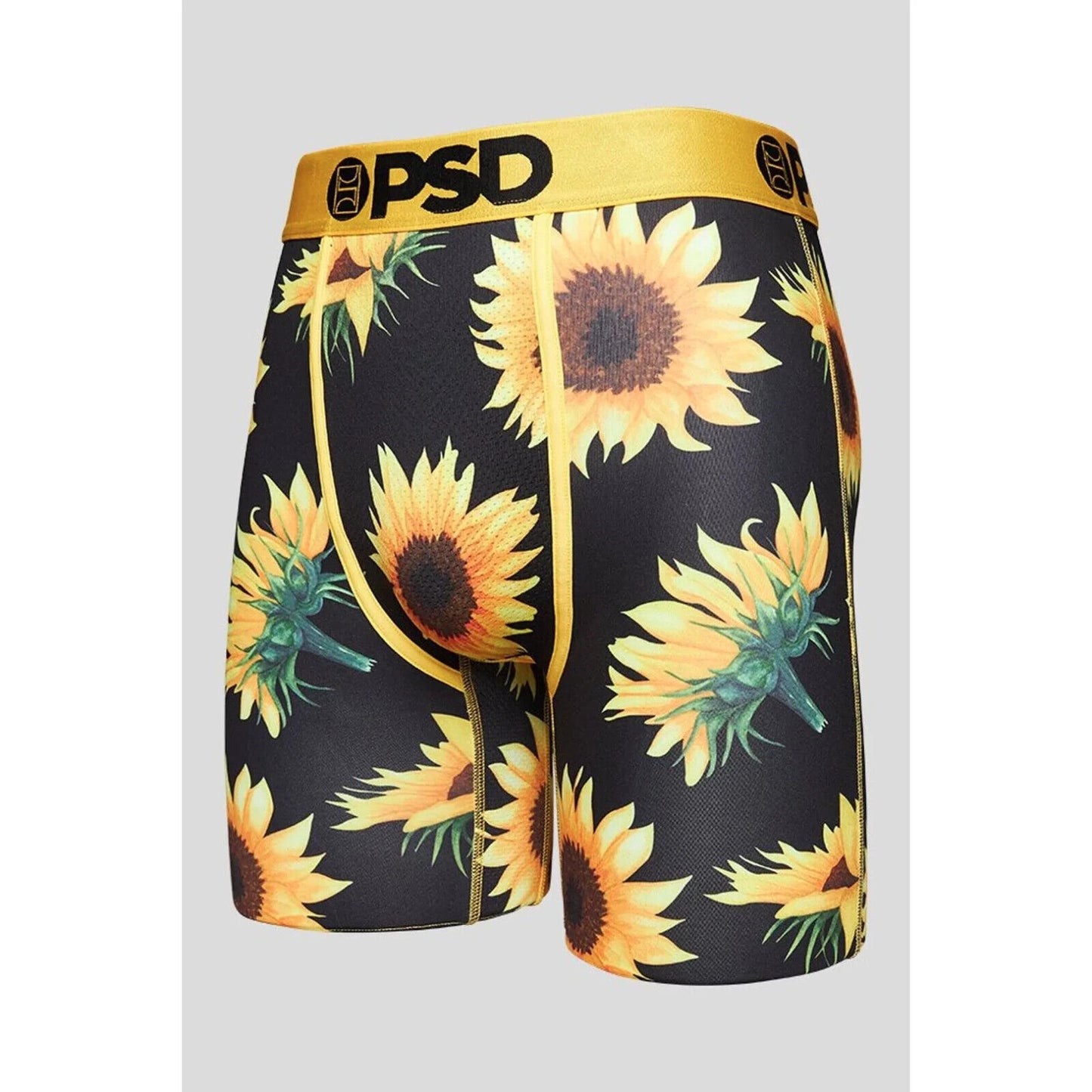 PSD Underwear design "Sunflower Bliss" boxer briefs sizes S M L XL XXL