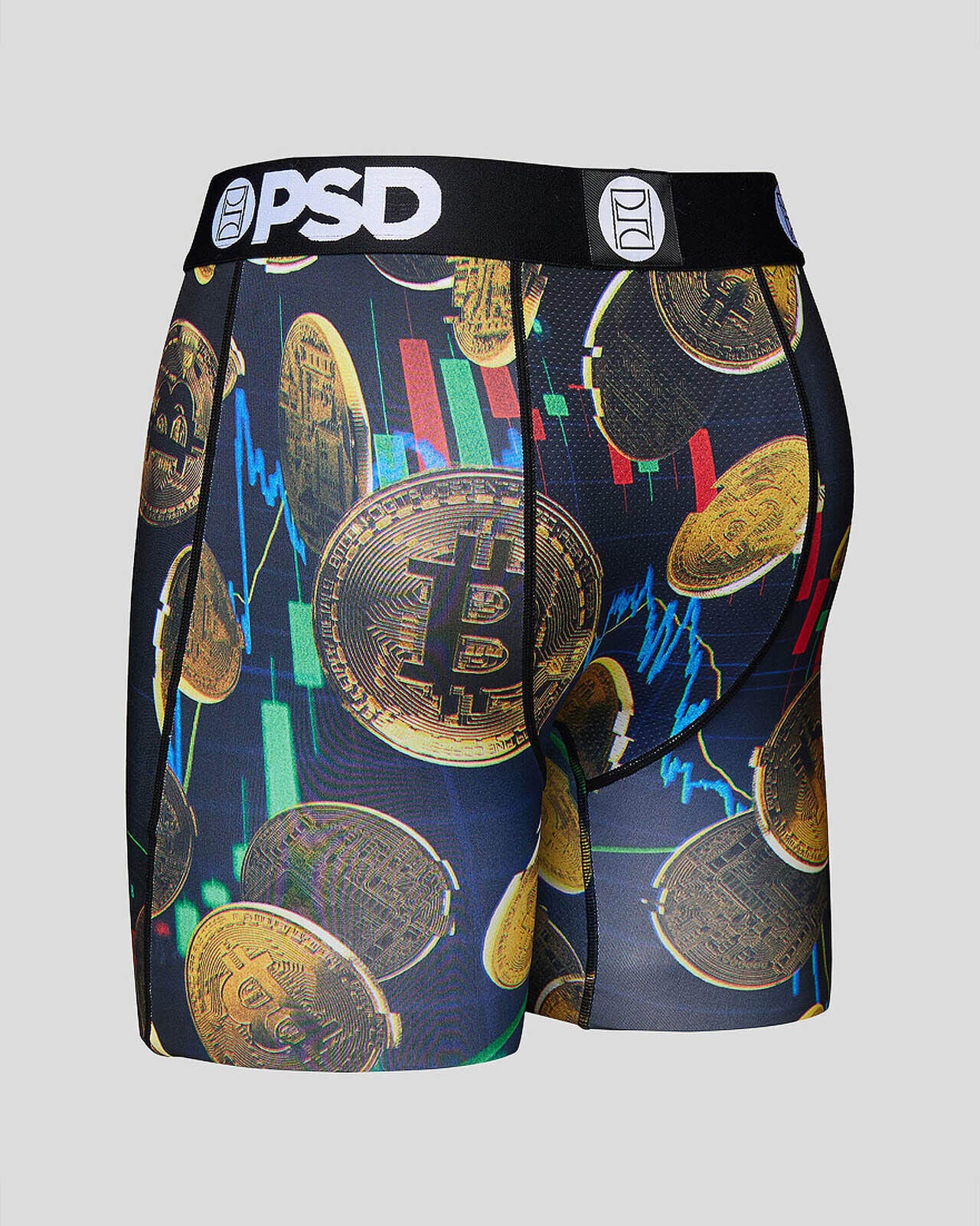 PSD Underwear design "CRYPTO MOVES" boxer briefs sizes S M L XL XXL