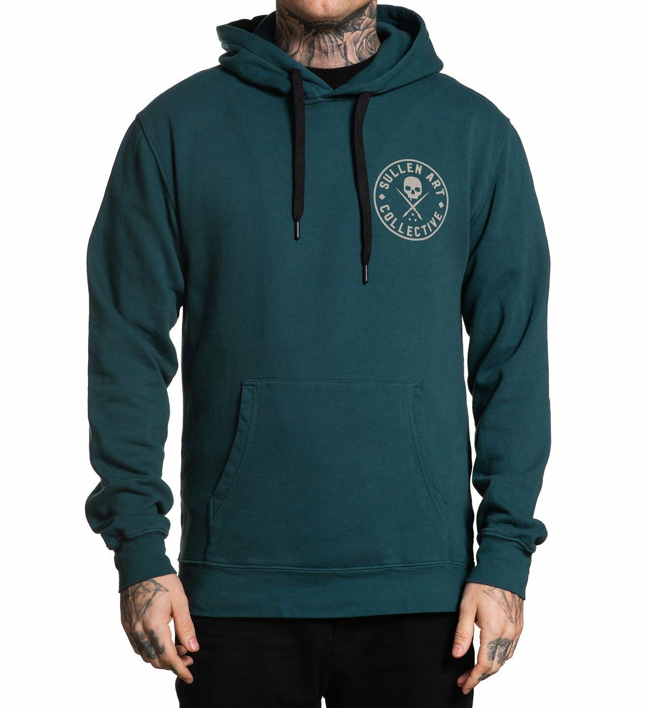 Sullen Clothing Mens EVER PULLOVER HOODY Tattoo Art