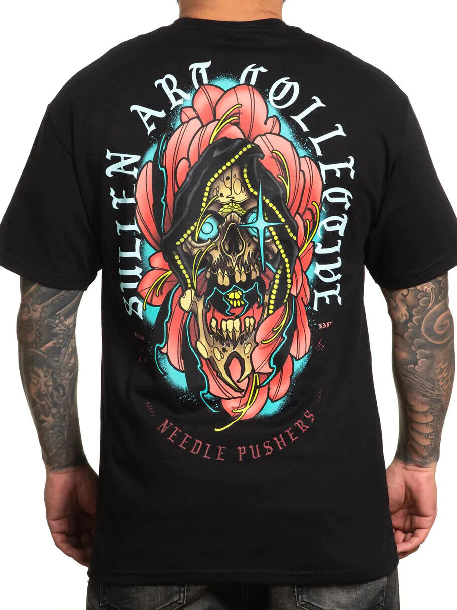 Sullen Clothing "Harlan Reaper" Mens tee Art Collective tattoo black