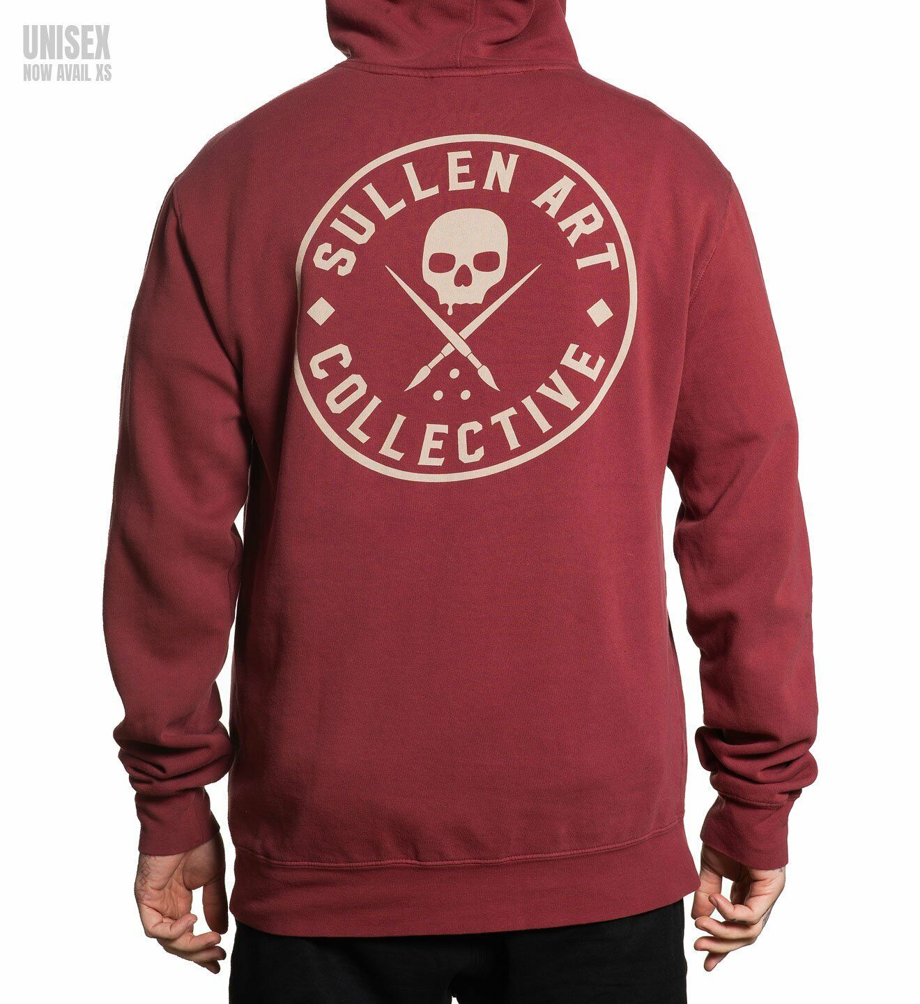 Sullen Clothing Mens EVER PULLOVER HOODY Tattoo Art