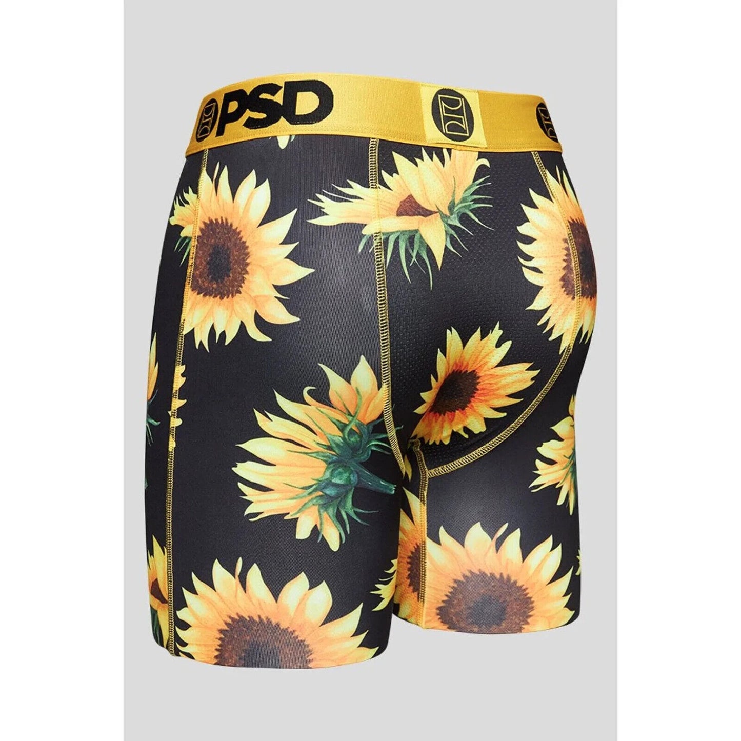 PSD Underwear design "Sunflower Bliss" boxer briefs sizes S M L XL XXL