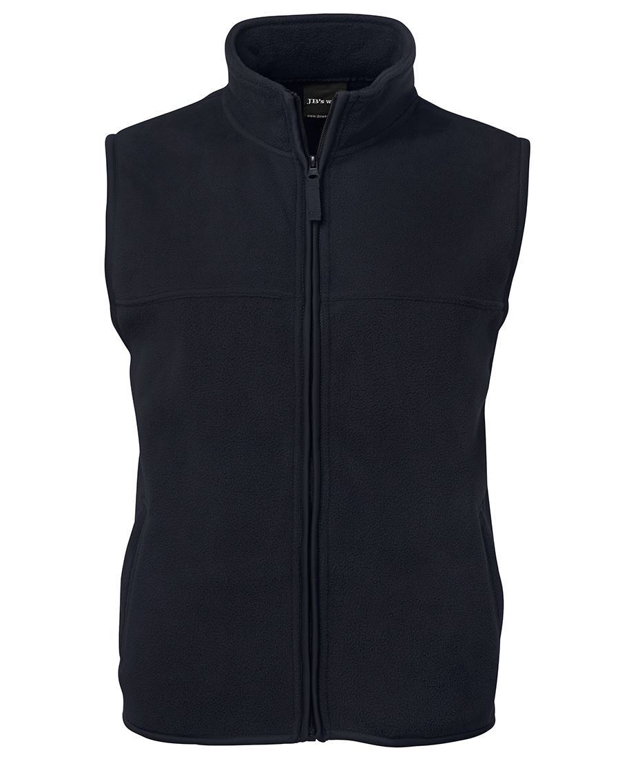 Polar Fleece Vest adults black navy royal bottle red S M L XL 2XL 3XL 4XL 5XL