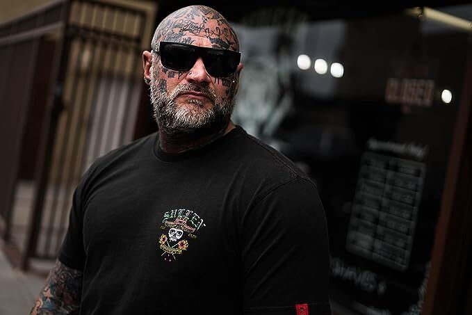 Sullen Clothing "Sunscreen" Mens Premium tee Art Collective tattoo Black