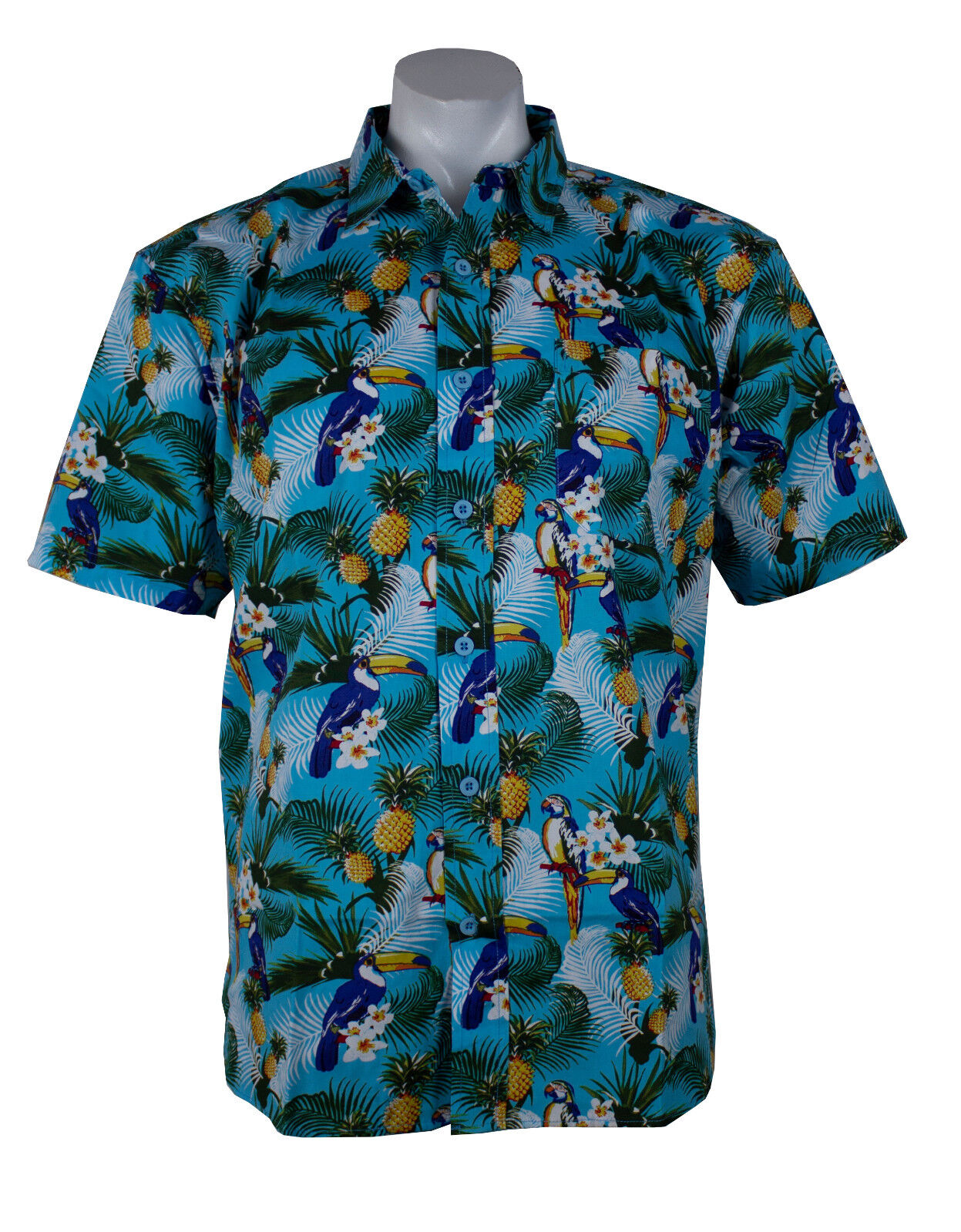 Men's Hawaiian Shirt short sleeve Beach Surf Tropical Beach Summer Party
