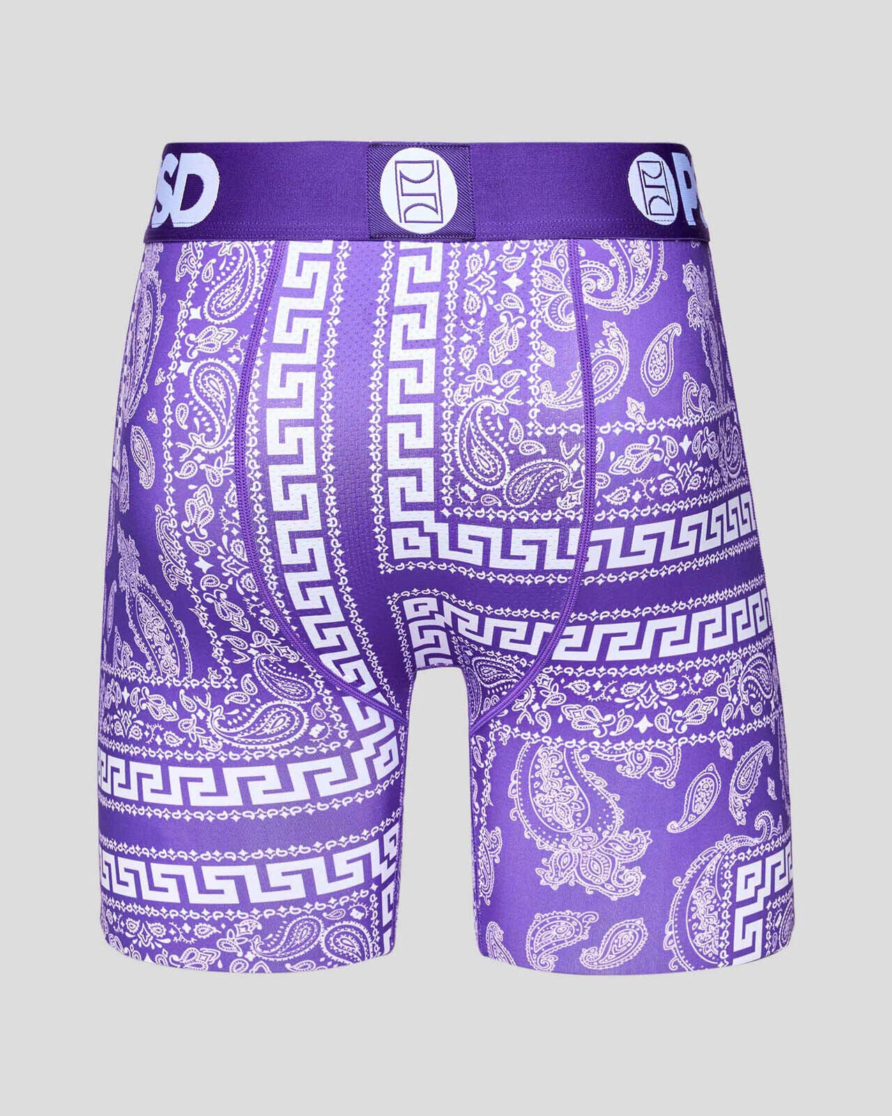 PSD Underwear design "MEANDER LUX PURPLE " boxer briefs sizes S M L XL XXL