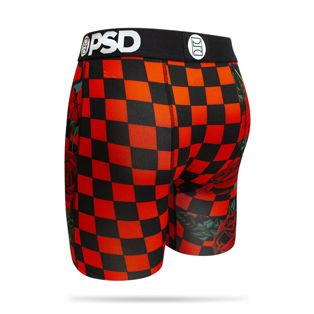 PSD Underwear design "Red Wonderland" boxer briefs sizes S M L XL XXL