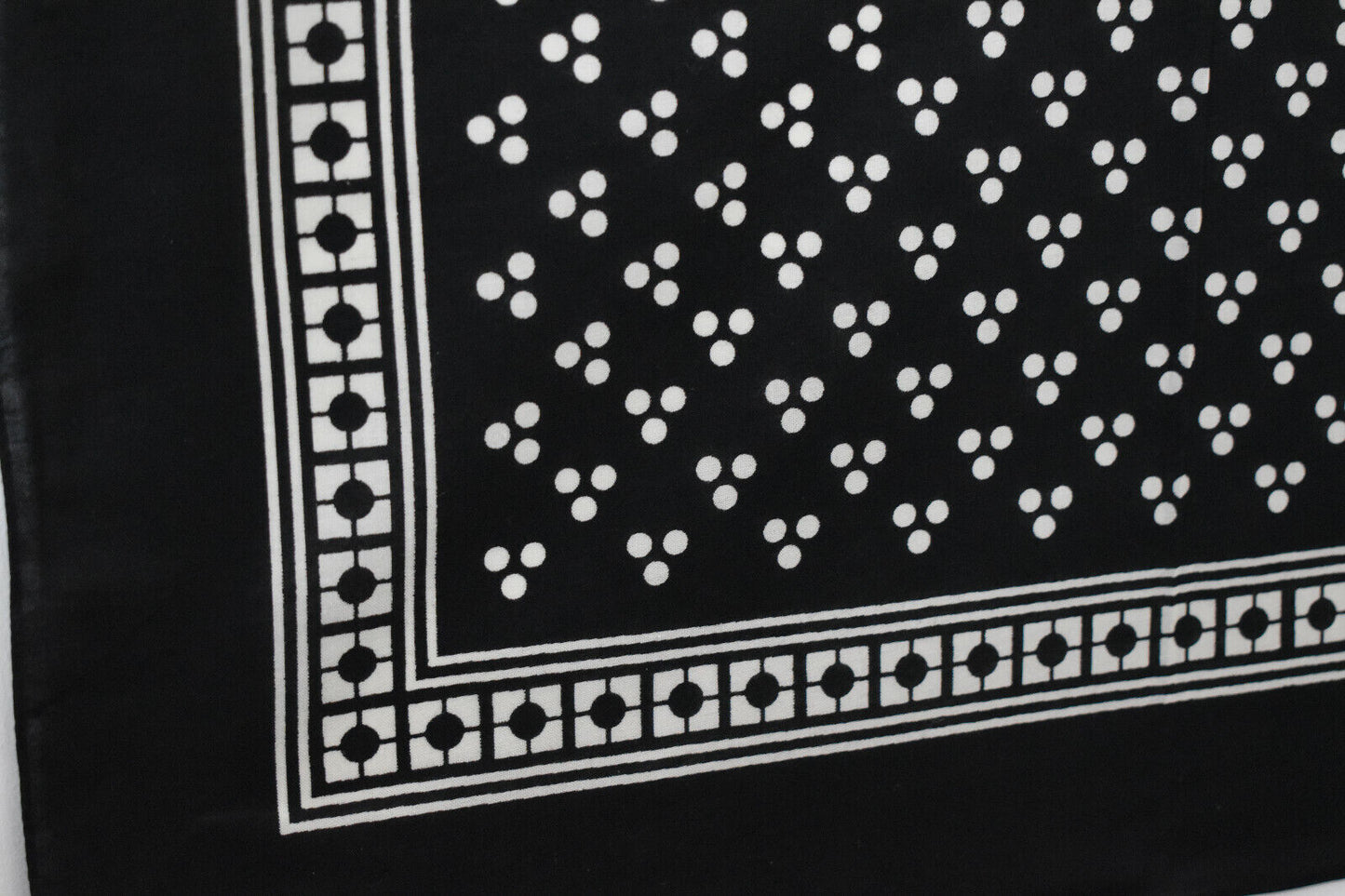 Bandanas Black White Dot Head Wrap Scarf Wrist New Black White Red Navy Cheap