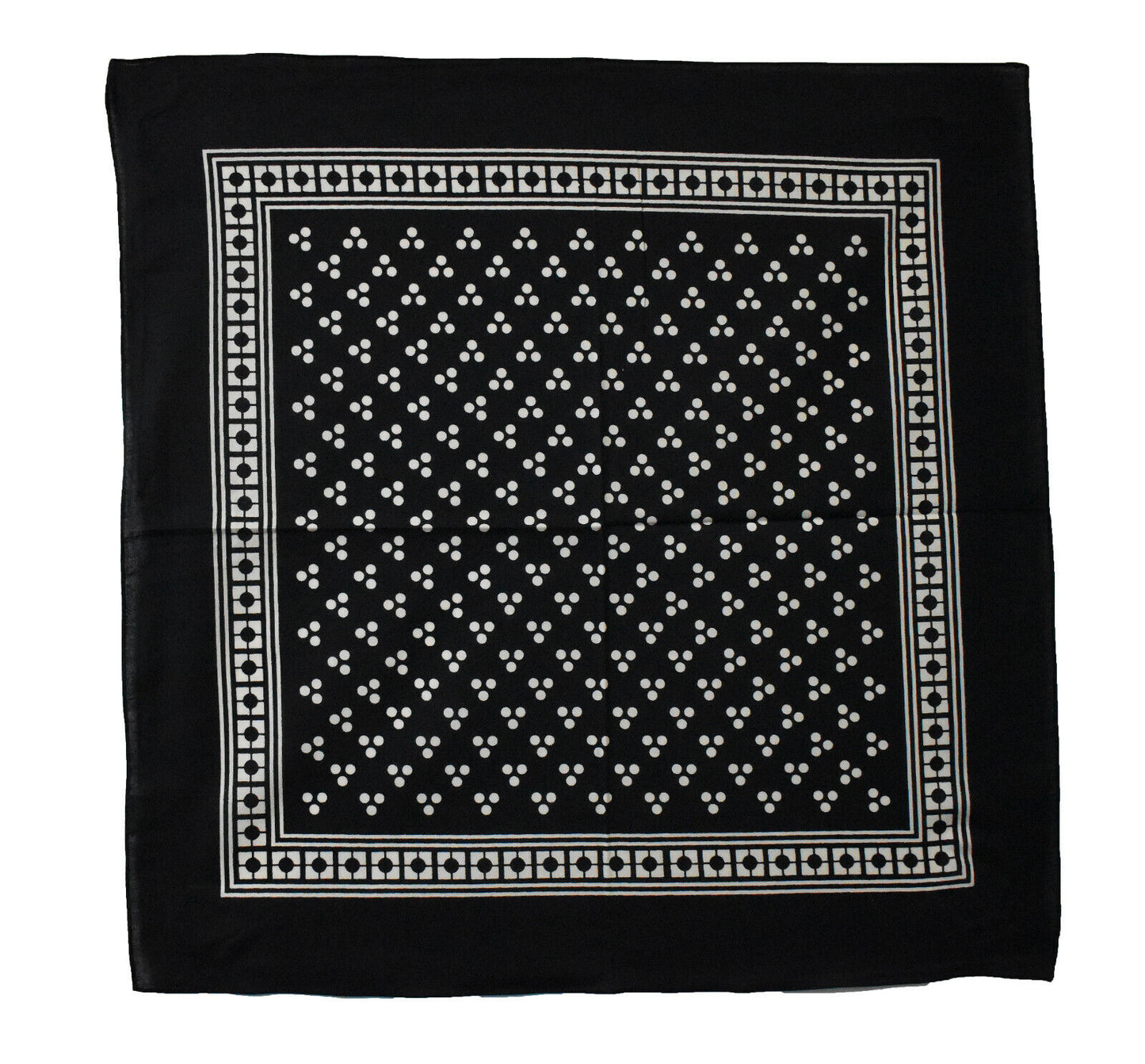 Bandanas Black White Dot Head Wrap Scarf Wrist New Black White Red Navy Cheap