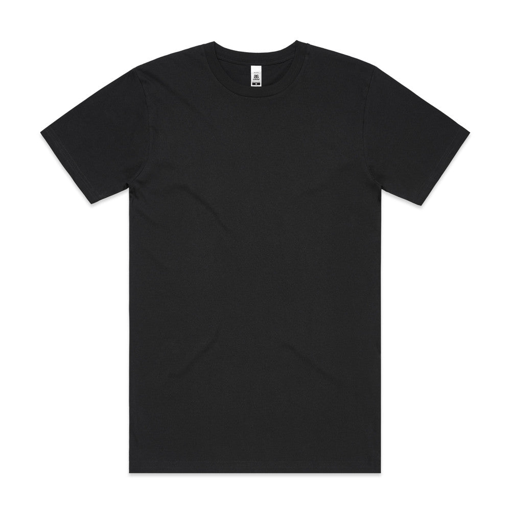 AS Colour Block Tubular Tee - black front