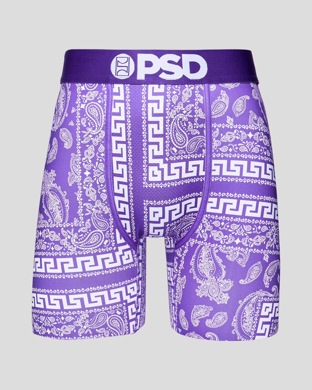 PSD Underwear design "MEANDER LUX PURPLE " boxer briefs sizes S M L XL XXL