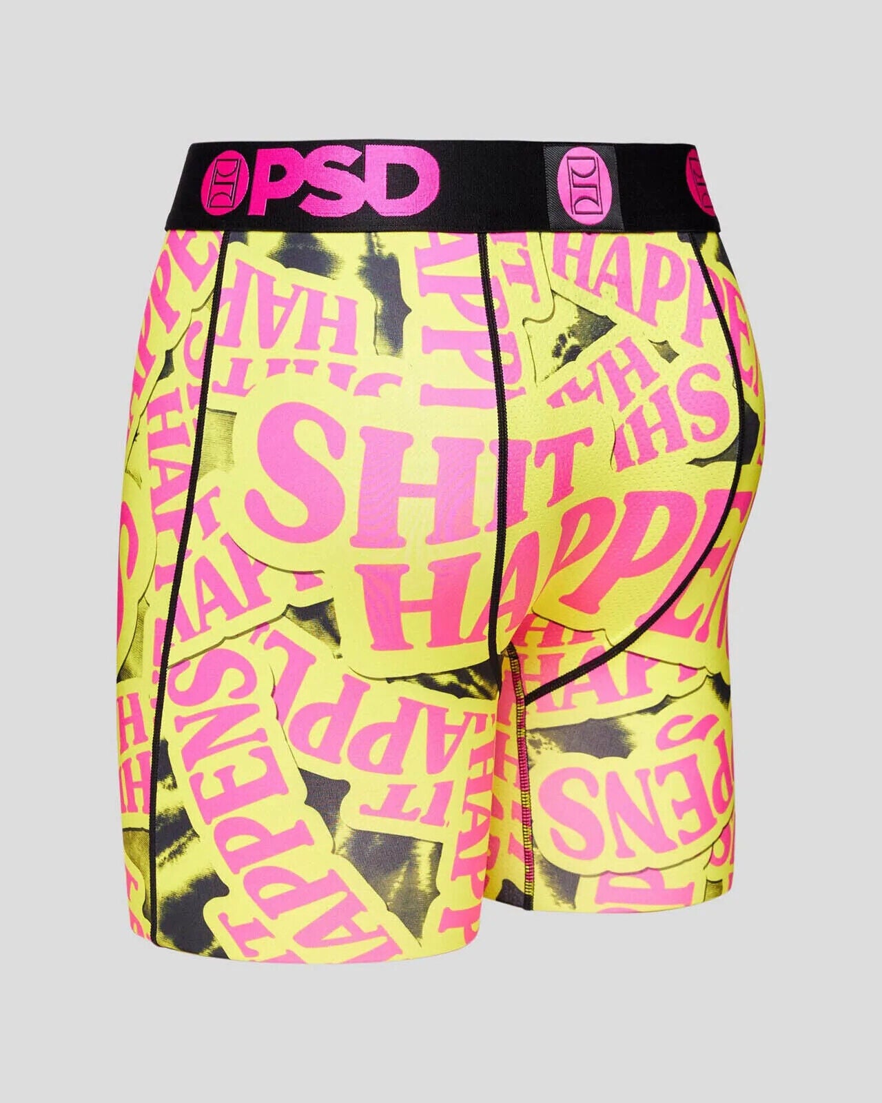 PSD Underwear design "SHIT HAPPENS" boxer briefs sizes S M L XL XXL