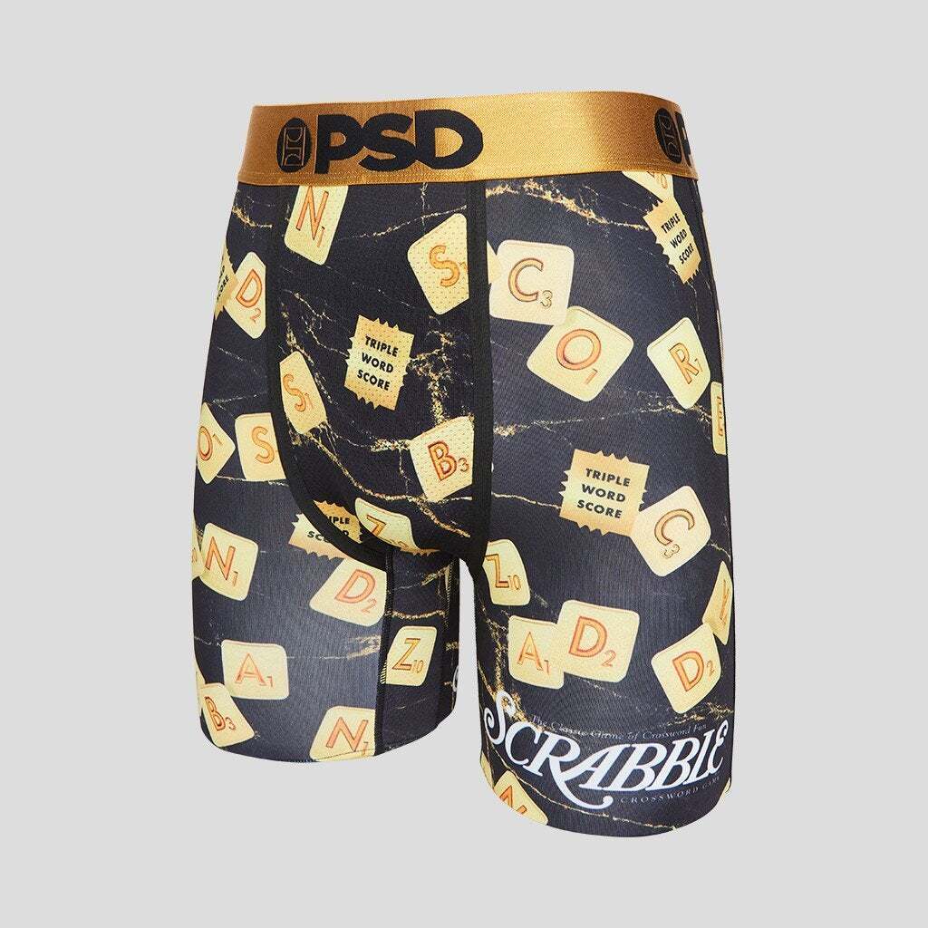 PSD Underwear BOARD GAME boxer briefs MONOPOLY SCRRABBLE TWISTER OPERATION