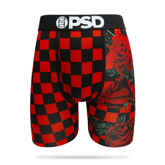 PSD Underwear design "Red Wonderland" boxer briefs sizes S M L XL XXL