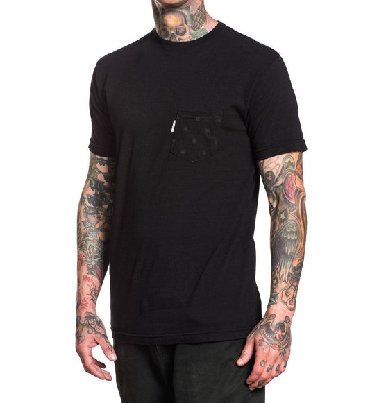SULLEN Slub Life Mens Tee black pocket