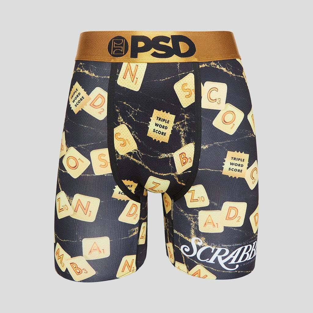 PSD Underwear BOARD GAME boxer briefs MONOPOLY SCRRABBLE TWISTER OPERATION