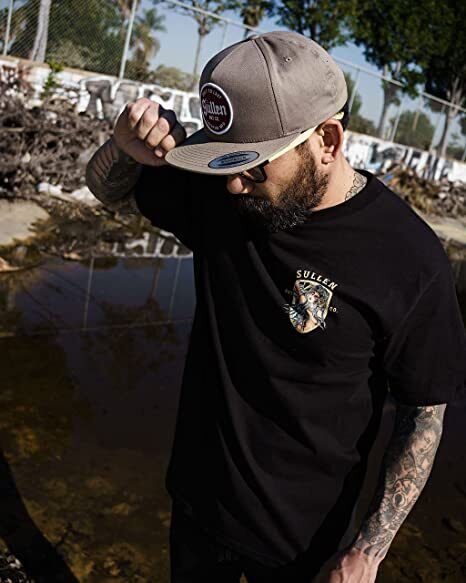Sullen Clothing "Rock of Mermaids Standard" Mens tee Art Collective tattoo Black