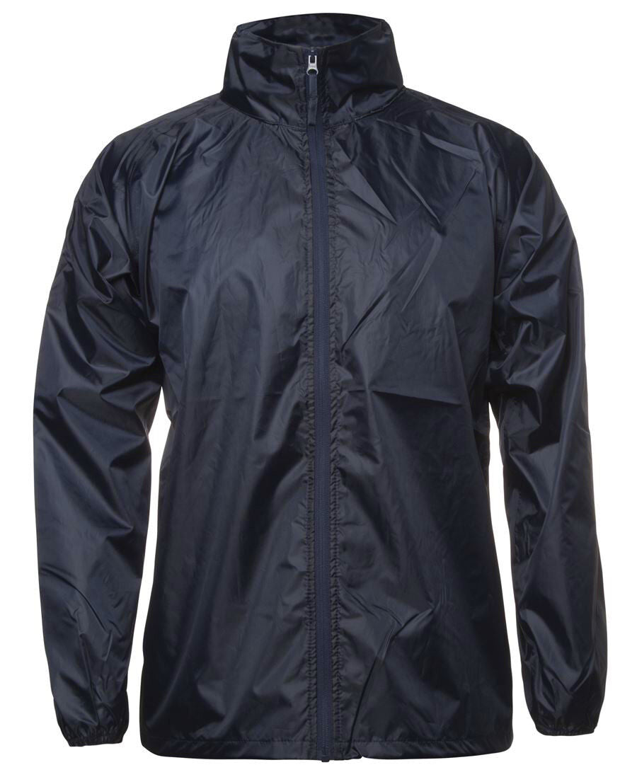Hooded Spray Jacket Unisex Black Navy S M L XL 2XL 3XL