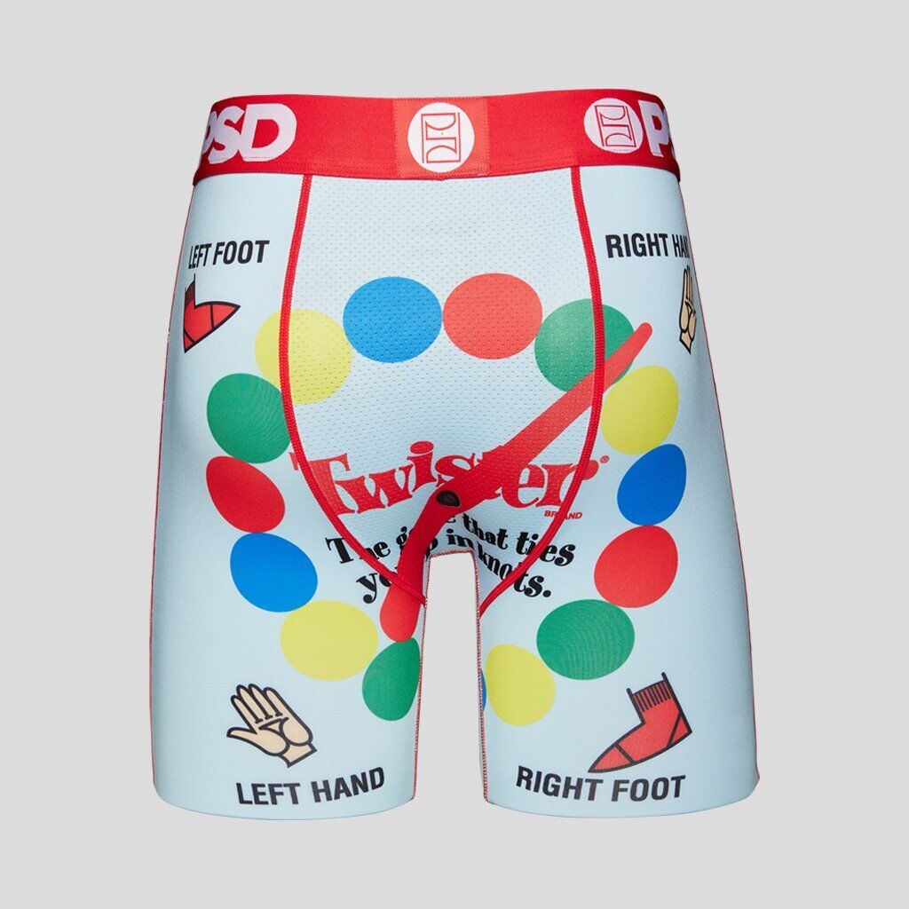 PSD Underwear BOARD GAME boxer briefs MONOPOLY SCRRABBLE TWISTER OPERATION