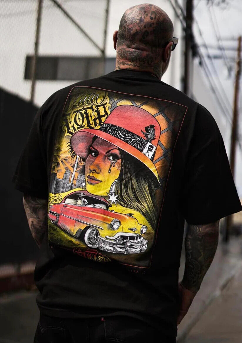 Sullen Clothing "MI VIDA LOCA" Mens tee Art Collective tattoo Black