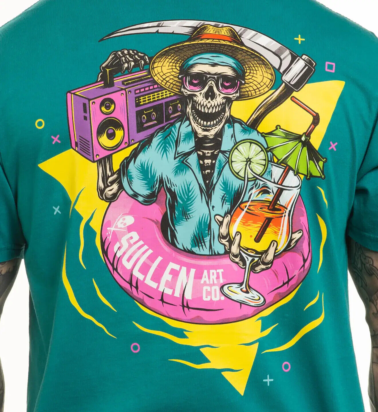 Sullen Clothing "Floater" Mens Premium tee Art Collective tattoo