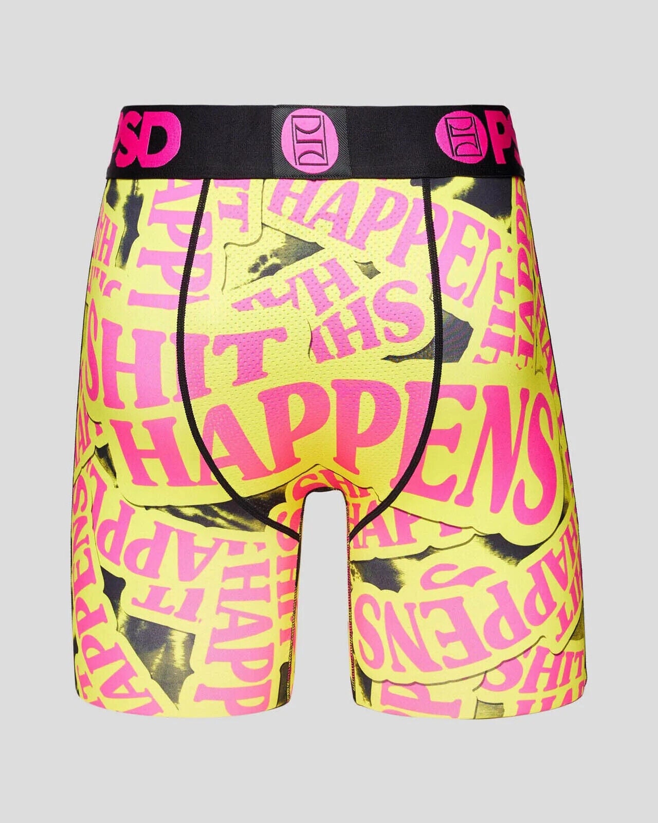 PSD Underwear design "SHIT HAPPENS" boxer briefs sizes S M L XL XXL