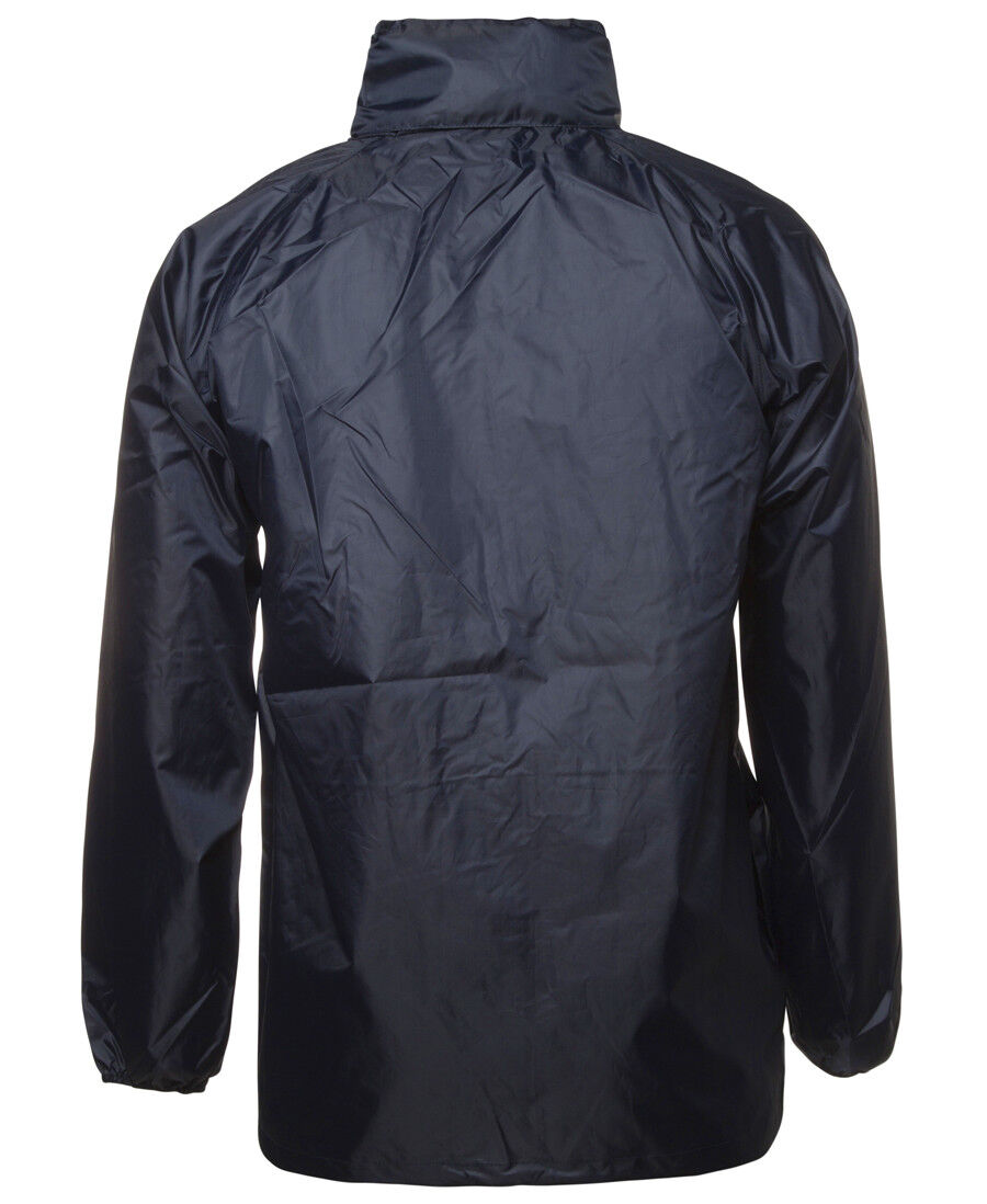 Hooded Spray Jacket Unisex Black Navy S M L XL 2XL 3XL