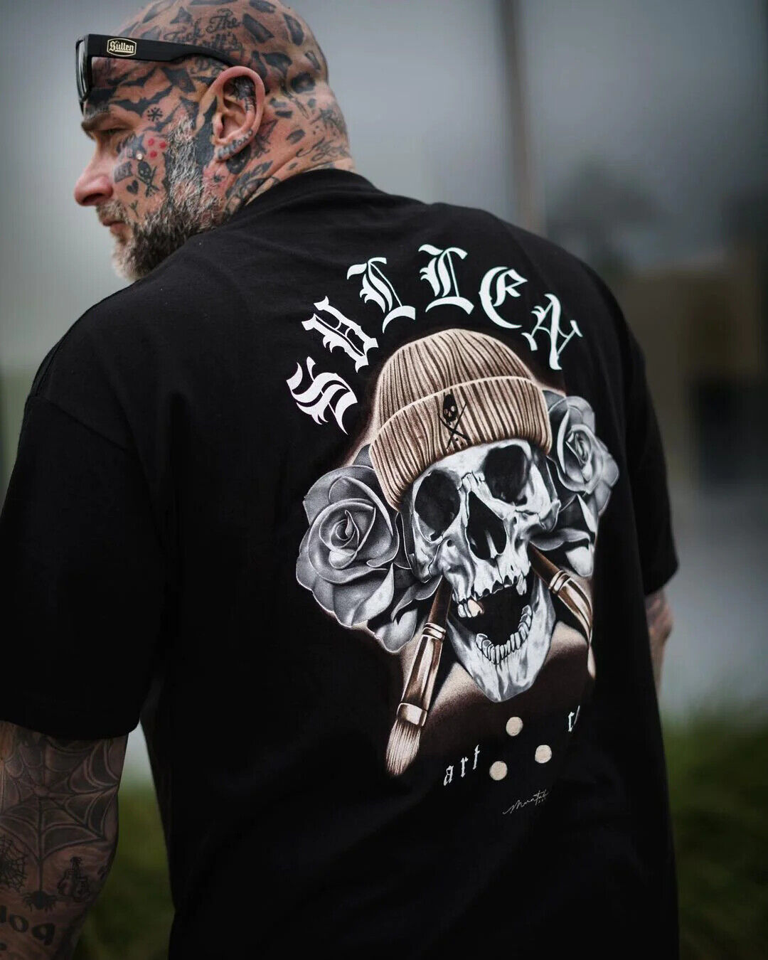 Sullen Clothing "BRONZE BADGE STANDARD" Mens tee Art Collective tattoo Black