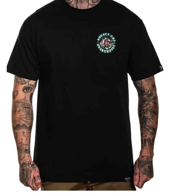 Sullen Clothing "JADE TIGER" Mens tee Art Collective tattoo black