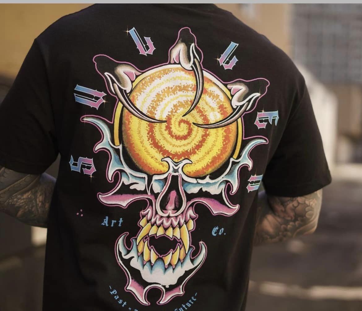 Sullen Clothing "Crystal Ball" Mens tee Art Collective tattoo black