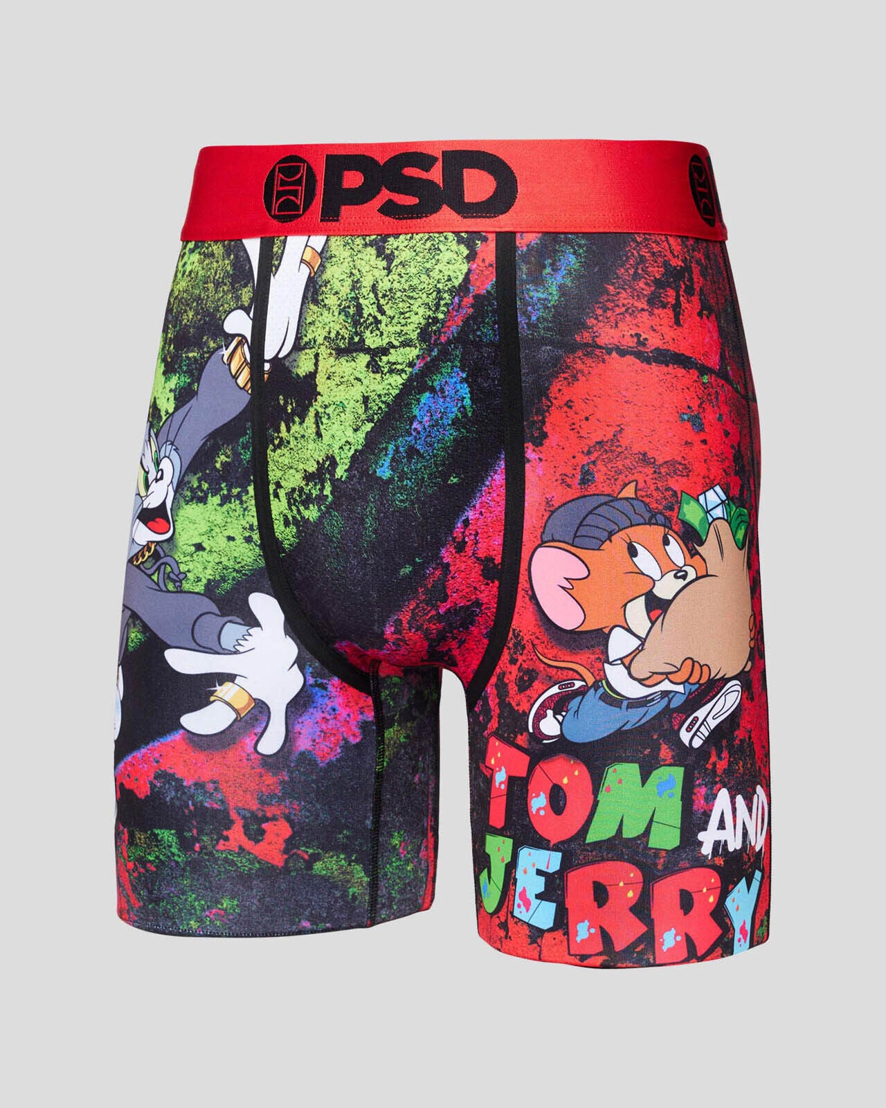 PSD Underwear design "TOM & JERRY – STREET ART" boxer briefs sizes S M L XL XXL