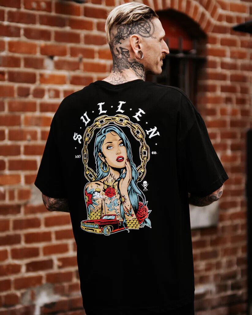 Sullen Clothing "TO DIE FOR" Mens tee Art Collective tattoo Black