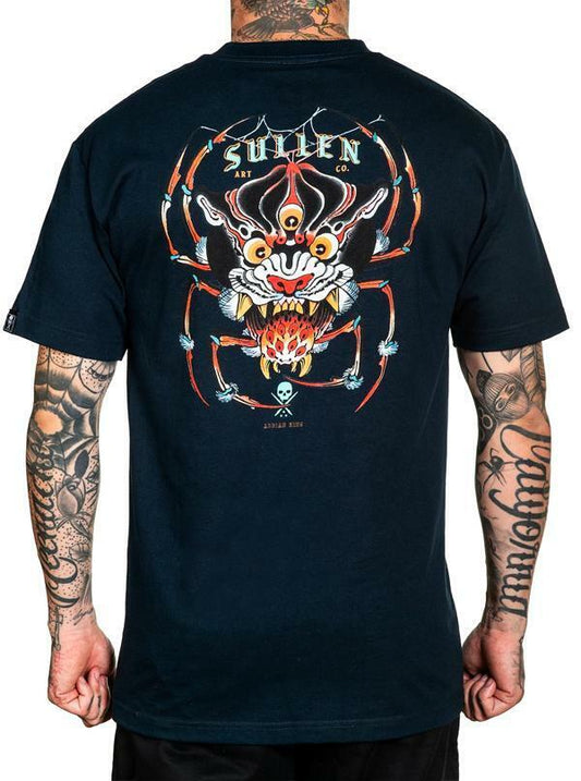 Sullen Clothing "HING PANTHER " Mens tee Art Collective tattoo black