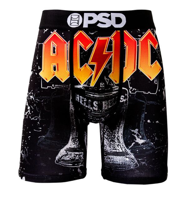 PSD Underwear’s design ‘AC/DC Hells Bells’ boxer brief S M L XL