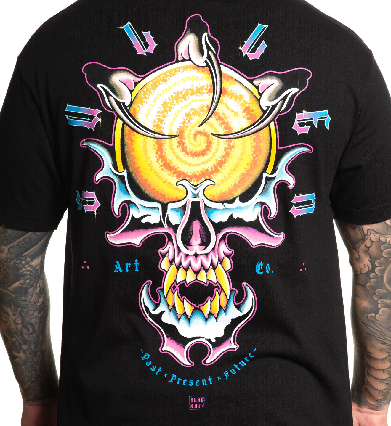 Sullen Clothing "Crystal Ball" Mens tee Art Collective tattoo black