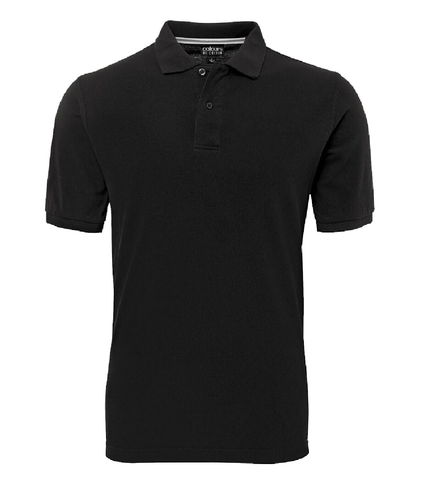 Mens Short Sleeve 100% Cotton Pique Polo Shirt Top S M L XL 2XL 3XL 4XL 5XL