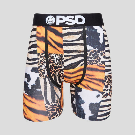 PSD Underwear design "SKINS" boxer briefs sizes S M L XL XXL Animal Tiger Zebra