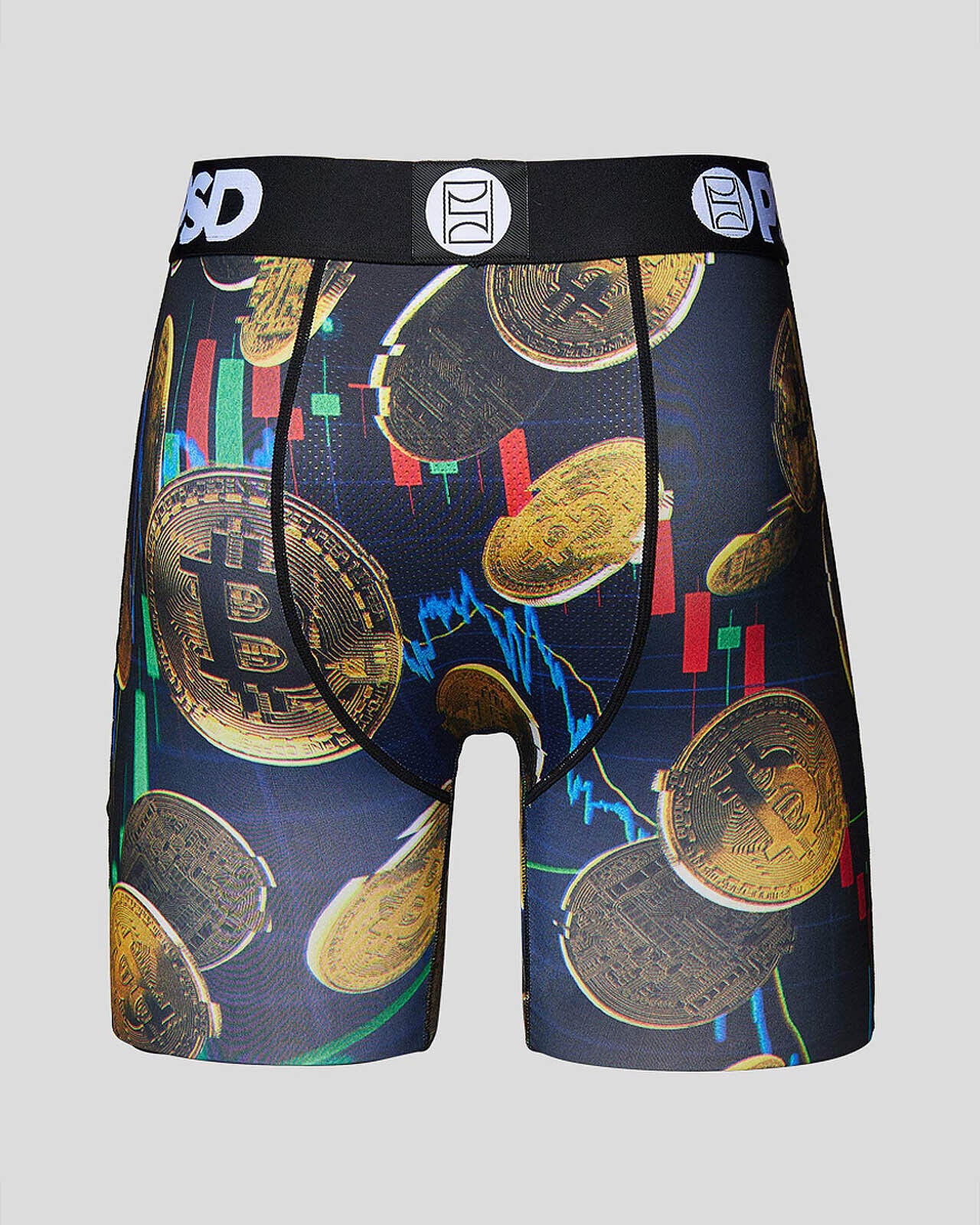 PSD Underwear design "CRYPTO MOVES" boxer briefs sizes S M L XL XXL